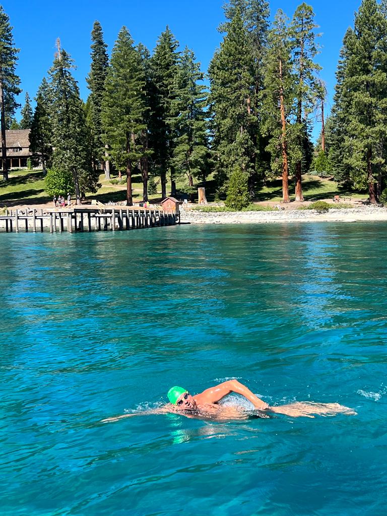 Steve Stievenart - record Lac Tahoe